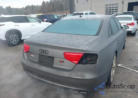 2013 Audi S8 4.0T from USA, damaged, VIN WAUD2AFD3DN010491